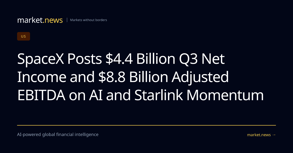 SpaceX Posts $4.4 Billion Q3 Net Income and $8.8 Billion Adjusted ...